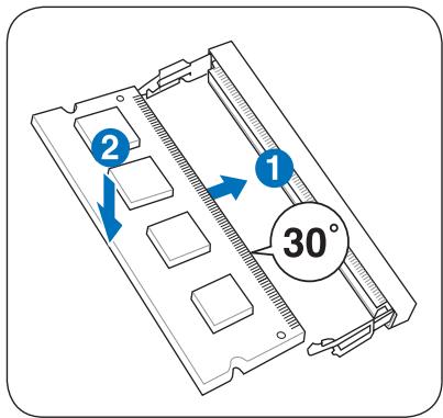 ASUS K756UQ-TY318T - Installer un module mémoire - 1
