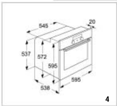 WHIRLPOOL AKZ 212 WH - Préparation du meuble d'encastrement - 4