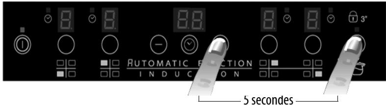 WHIRLPOOL ACM801NE, ACM804NE - Activation/désactivation du signal sonore - 1