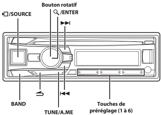 ALPINE UTE-92BT - Connexion au boîtier d'interface de la télécommande - 1