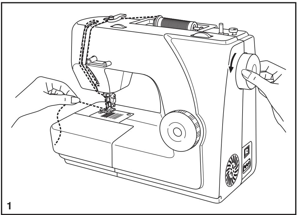 SINGER 1507 - Tension du fil supérieur - 1