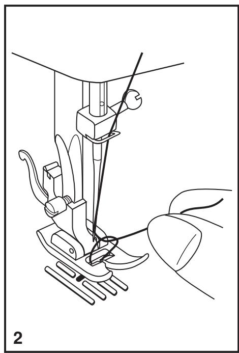 SINGER 1507 - Tension du fil supérieur - 2