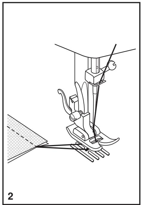 SINGER 1507 - Pour remonter le fil de canette - 2