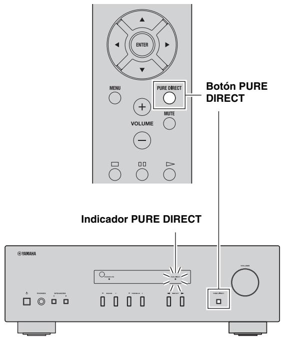 YAMAHA A-S201 - Disfrute del sonido puro, de alta fidelidad (Pure Direct) - 1