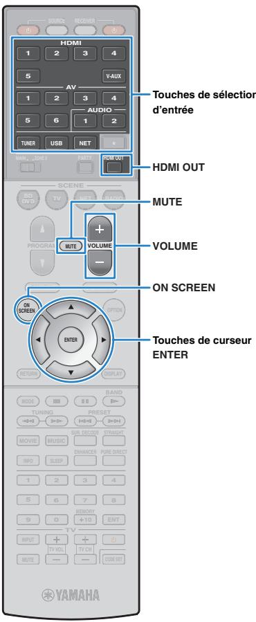 YAMAHA RX-V773 - Messages d'avertissement - 2
