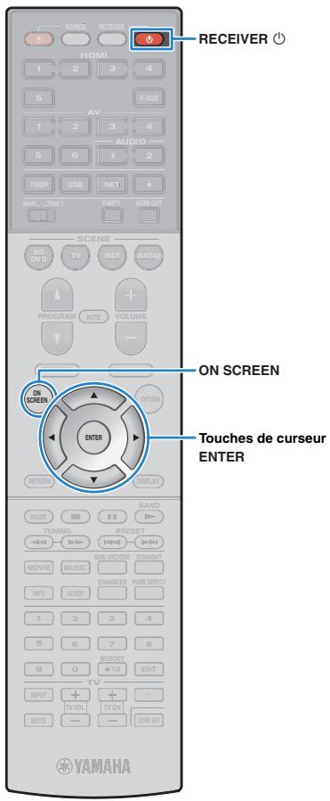 YAMAHA RX-V773 - Avant de raccorder le cable d'alimentation (modèle standard uniquement) - 4