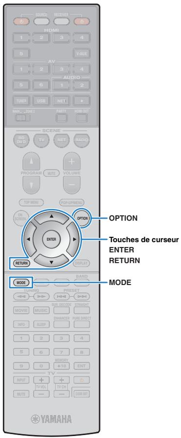 YAMAHA RX-V773 - Utilisez l'iPod ou la télécommande pour démarrer la lecture. - 1