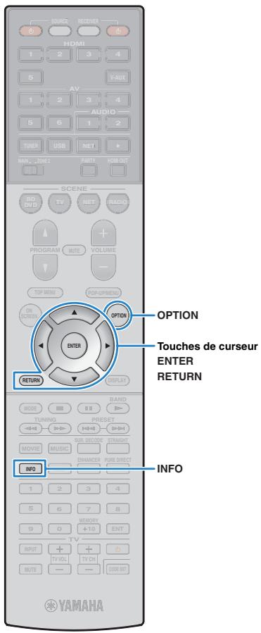 YAMAHA RX-V773 - Sélection d'une station prérgée - 4