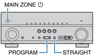 YAMAHA RX-V773 - Réglage des pas de fréquence - 1
