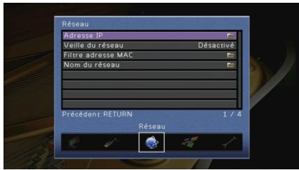 YAMAHA RX-V773 - Réseau - 1