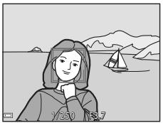 NIKON COOLPIX A300 - Enforcez le déclencheur à mi-course. - 2