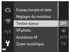 NIKON COOLPIX A300 - Sélectionnez une option de menu et appuyez sur la commande OK. - 2