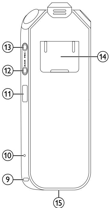 PHILIPS DVT8000,  DVT 8000 - Face avant et arrêté - 2