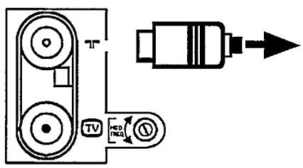 PHILIPS 3SB47 - Lecture par le câble d'antenne - 1