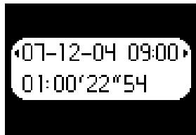 PHILIPS PSA610 - Utilisation du chronomètre - 3
