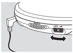 PHILIPS EXP511/00C - Réglage du volume - 1
