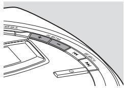PHILIPS EXP511/00C - Sélection d'un album pendant la lecture - 1
