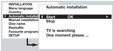 PHILIPS 32PW8718 - Automatic installation - 1