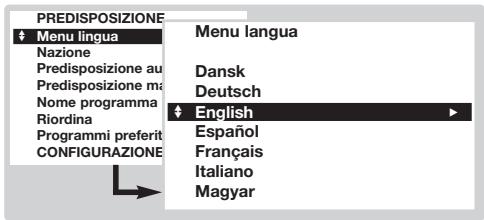 PHILIPS 32PW8718 - Scelta della lingua e del paese - 1