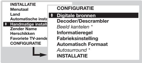 PHILIPS 32PW8718 - Configuratiemenu - 1