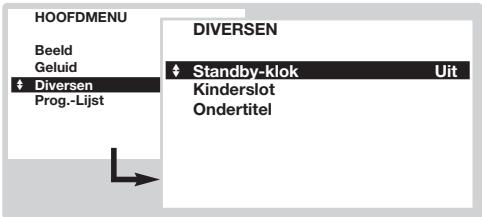 PHILIPS 32PW8718 - Instellen van de diversen - 1