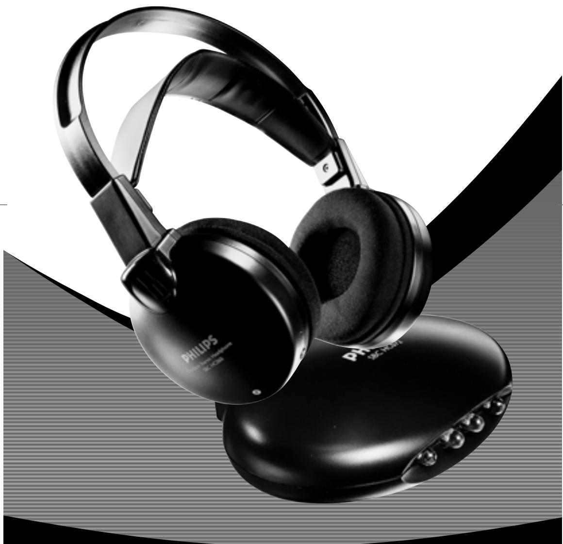 PHILIPS SBCHC070 - Wireless IR Stereo Headphone - 1