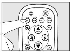 PHILIPS SBCRU258 - Voorbeeld tv: - 1