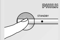 PHILIPS SBCVL1400 - Manuelle Wahl der Videoquelle - 1