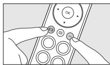 PHILIPS SRU4002B - Restauration des fonctions initiales de votre télécommande - 1