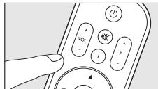 PHILIPS SRU4002B - Testen der Fernbedienung - 1