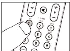 PHILIPS SRU7060 - Äänenvoimakkuuspainikkeiden määrittäminen toiseen tilaan - 5