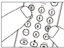 PHILIPS SRU7060 - Attivazione/disattivazione della retroilluminazione - 2