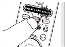 PHILIPS SRU7060 - Example for VCR: - 1