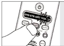 PHILIPS SRU7060 - Äänenvoimakkuuspainikkeiden määrittäminen toiseen tilaan - 1