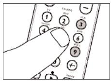 PHILIPS SRU7060 - Assegnazione del controllo di volume ad un'altra modalità - 3