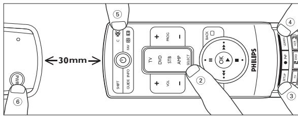 PHILIPS SRU7140 - Conseils sur les fonctions d'apprentissage - 1