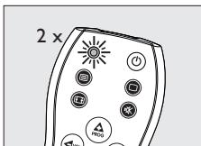PHILIPS SRP1001 - Manually setting the remote control - 3
