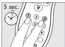 PHILIPS SRP1001 - Testowanie pilota - 7