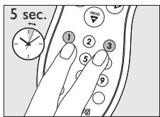 PHILIPS SRP1001 - Testowanie pilota - 9