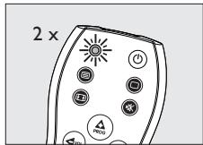 PHILIPS SRP1001 - Ручная настройка пульта дистанционного управления - 2