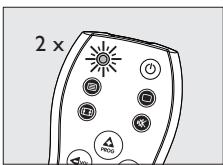 PHILIPS SRP1001 - Manuelles Einstellen der Fernbedienung - 3