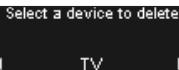 PHILIPS SRU9600 - Delete a Device - 1
