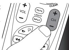 PHILIPS SRP6207 - Example: testing the universal remote control on your TV: - 2