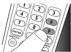 PHILIPS SRP6207 - Rétablir la fonction d'origine d'une touche - 2
