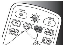 PHILIPS SRP6207 - Apprentissage des fonctions de touche - 1