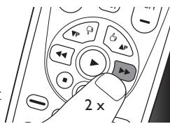 PHILIPS SRP6207 - Rétablir la fonction d'origine d'une touche - 3