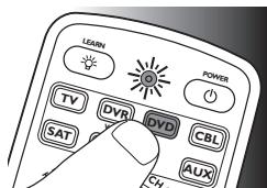 PHILIPS SRP6207 - Learning button functions - 1