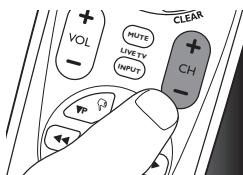 PHILIPS SRP6207 - Example: setting up the universal remote control to operate your TV: - 5