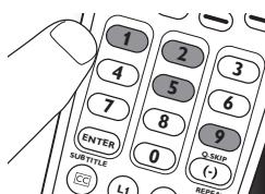 PHILIPS SRP6207 - Ejempio: configurar el mando a distancia universal para controlar el televisor: - 3