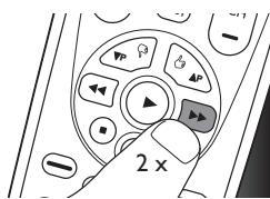 PHILIPS SRP6207 - Resetting a button to its original function - 3